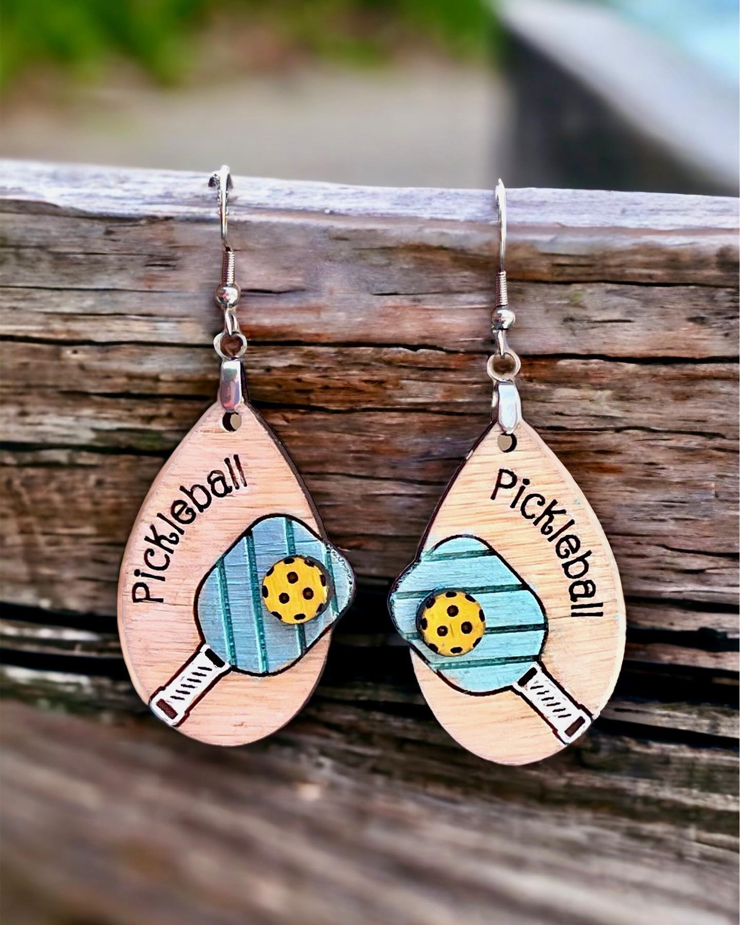 Pickleball earrings