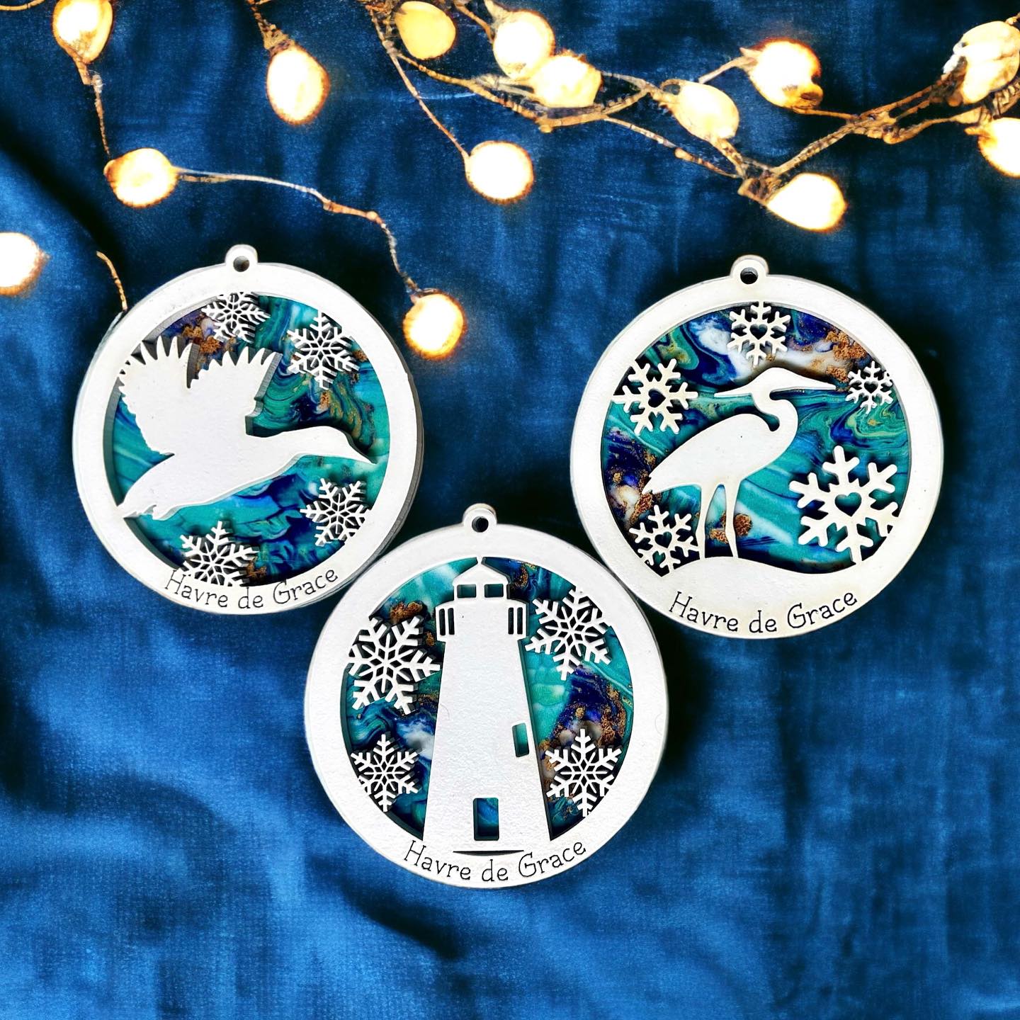 Havre De Grace "mini" ornaments